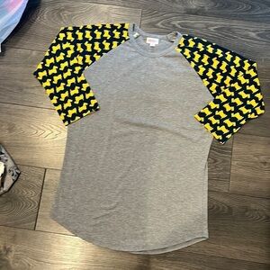 Scottie dog three quarter shirt